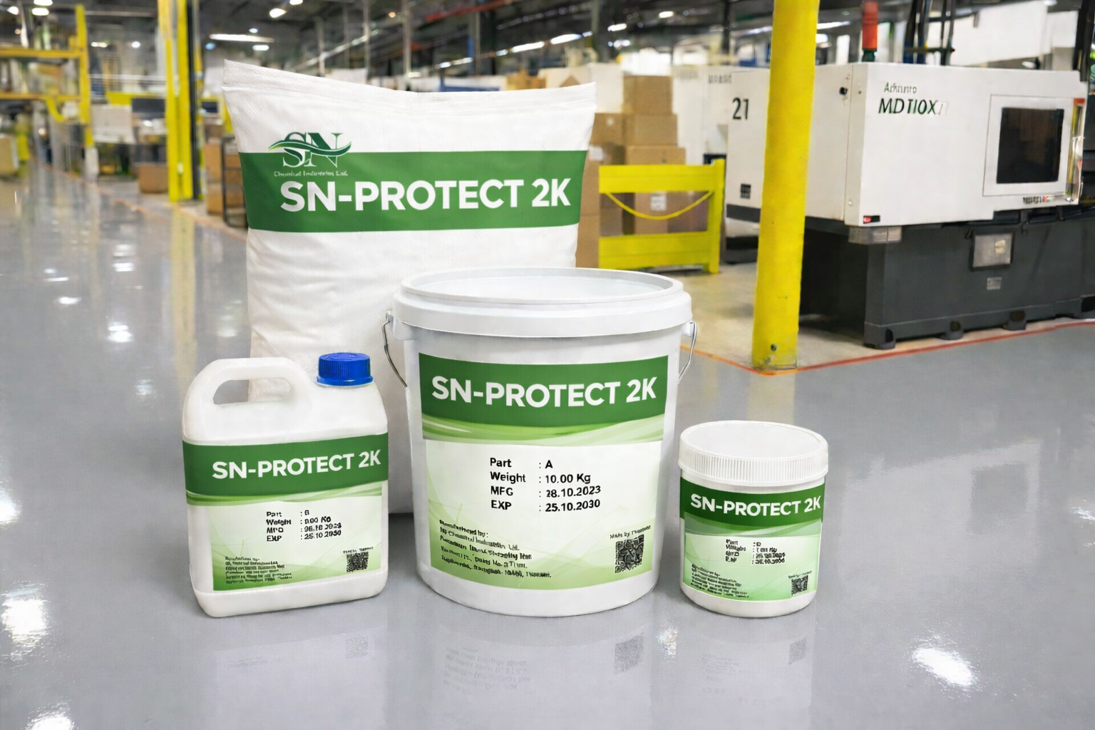 SN-PROTECT 2K – Two-Component Epoxy Protective Coating
